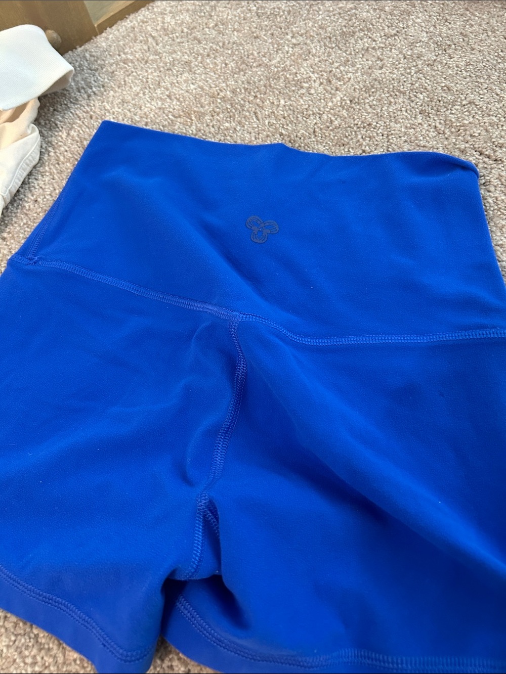 TNA Women's Royal Blue High-Waist Bike Shorts